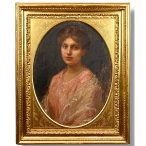 Ritratto di Ragazza a mezzobusto - XIX Secolo